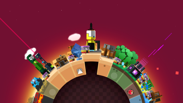 Screenshot of A Planet of Mine a strategy video game on PC and Switch