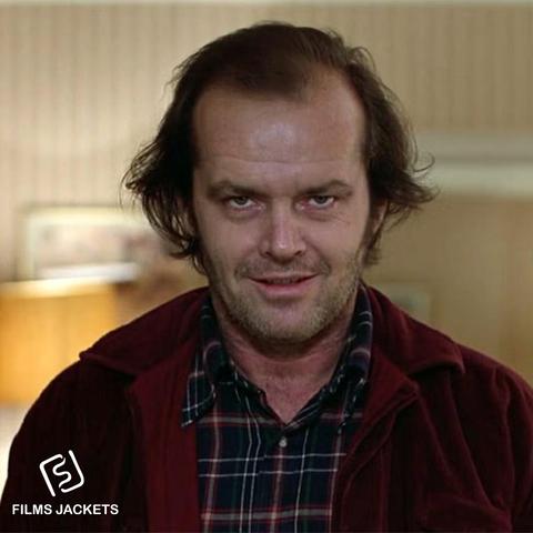  The Shining Jack Nicholson Red Corduroy Jacket