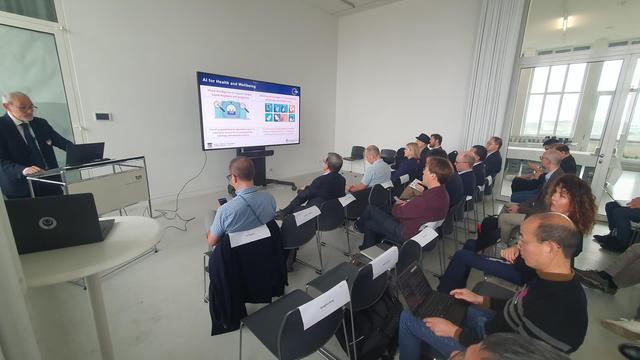 Prof. Roberto Scopigno (CNR-ISTI) at the DIA event in Munich on 29th September 2025