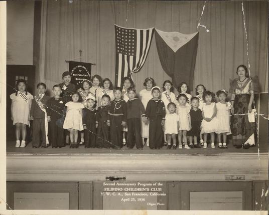 Second Anniversary Program of the Filipino Children's Club. Y. W. C. A., San Francisco, California