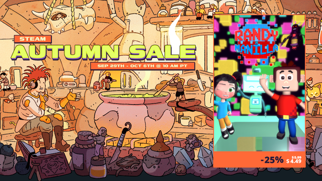 Randy & Manilla Steam Autumn Sale 2025