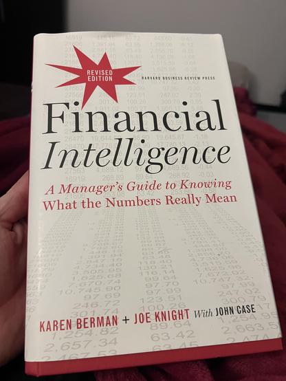Financial Intelligence book