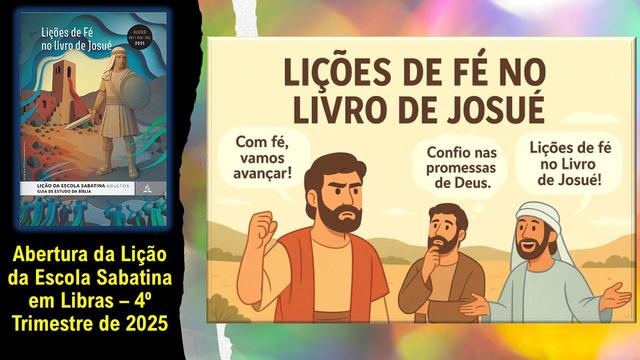 ABERTURA DA ESCOLA SABATINA EM LIBRAS - 4º TRIMESTRE DE 2025
#lição #licao #escolasabatina

👨🏻‍🏫 Tema: LIÇÕES DE FÉ NO LIVRO DE JOSUÉ #shorts #libras #josué #abertura #fé 

🎥 Acesse o vídeo: https://youtu.be/4bXKyfoeBS4

🔔 Inscrição: https://www.youtube.com/channel/UCLDnMyVJ9pRoDuoaF6A3oog

📱 WhatsApp de Estudos Bíblicos em LIBRAS: https://chat.whatsapp.com/EsDEBFTSXGx0b6ZxxGYRnT
