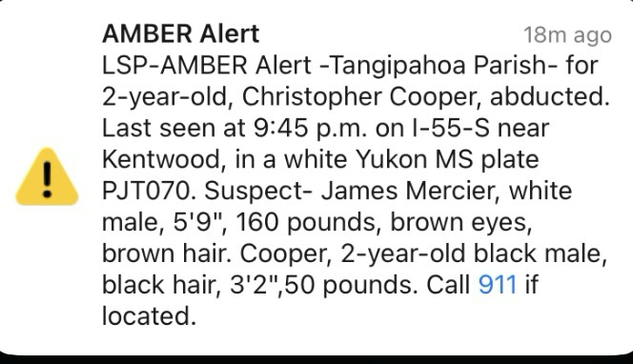 Amber Alert 