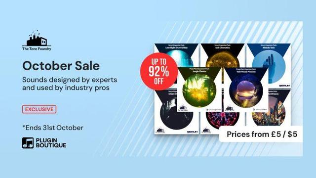 The Tone Foundry October Sale