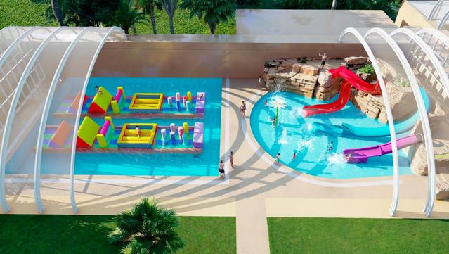 More water park at Camping La Sirène, France
Re-investment and renewal of the experience of its loyal public, with the expansion of its water park by 4,600 m2.