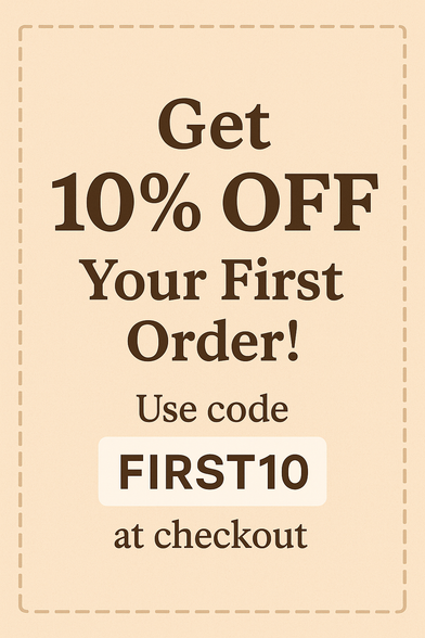 Welcome Offer – 10% OFF Your First Order