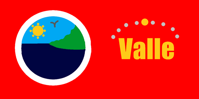 Flag of Valle, Honduras.