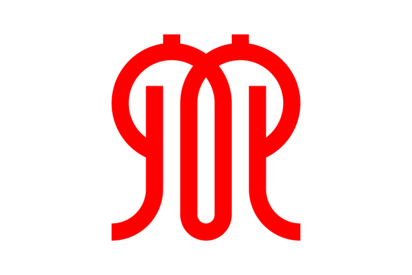 Flag of Kanagawa Prefecture, Japan.