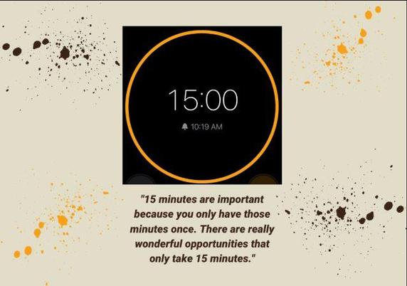 fifteen minutes