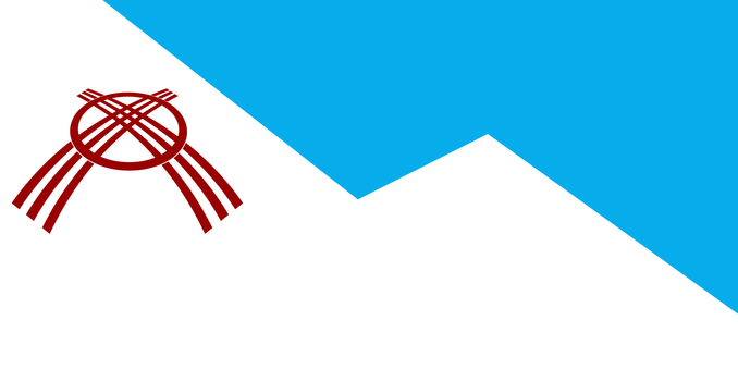 Flag of Osh, Kyrgyzstan.