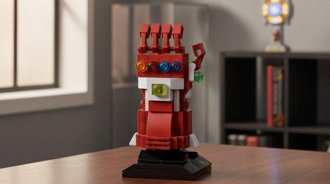 Free LEGO® Instructions to Build Iron Man’s Nano Gauntlet
