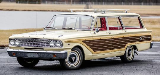 Ford Fairlane 500 Squire, 1963.