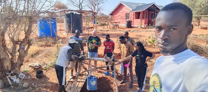 Water drilling project