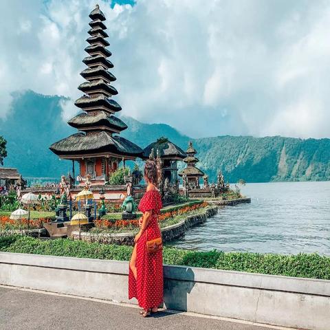 Bali Indonesia temple view one of the best solo travel destinations