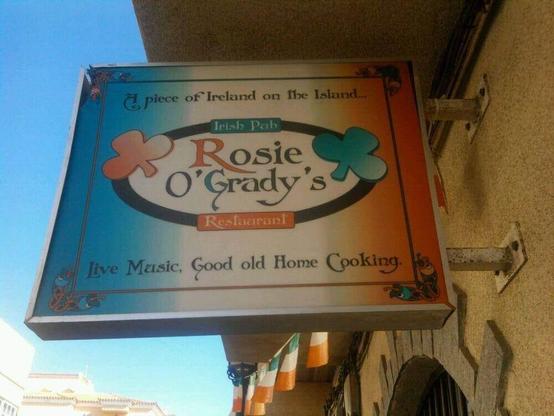 Rosie-O'Grady's Irish Pub Sign
