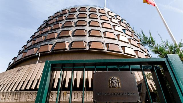 Exterior del Tribunal Constitucional. (Europa Press - Carlos Luján)