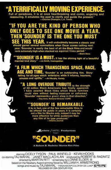Poster for the 1972 movie Sounder