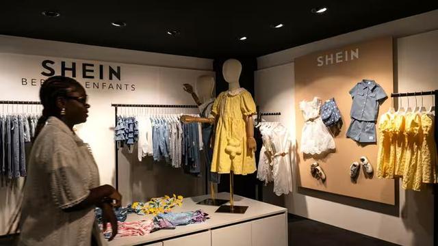 Un magasin éphémère Shein à Dijon (Côte-d'Or), le 26 juin 2025.