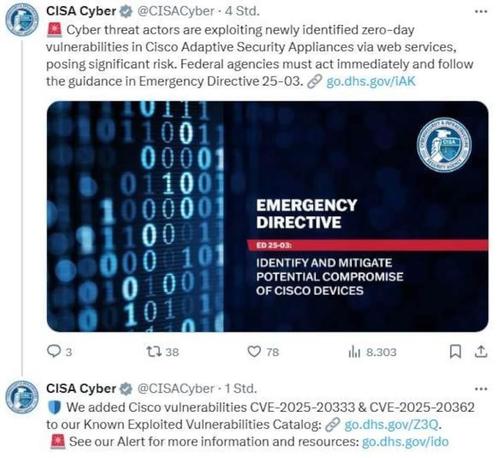 Your Cisco firewall could be a permanent backdoor for hackers. A new "ArcaneDoor" zero-day attack allows intruders to gain full control that survives reboots. CISA alert issued. Immediate action is required. Here's how to fix it. #CyberSecurity #Cisco #ZeroDay