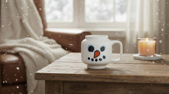 LEGO® 5009906 Snowman Mug and Storage Heads Arrive for Christmas 2025