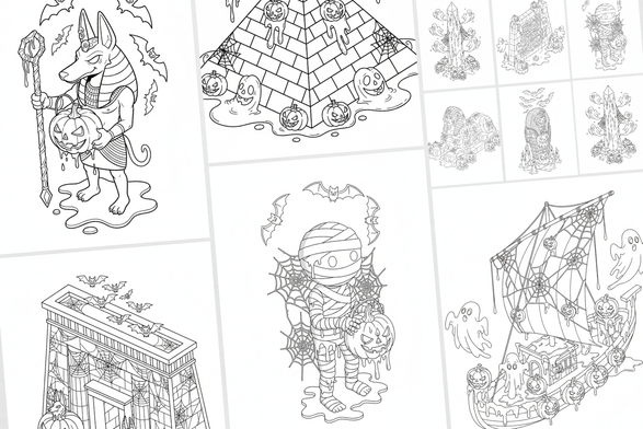 Coloring Pages for Adults Halloween