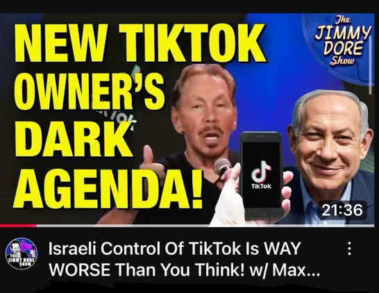 Larry Ellison Dark Agenda with TikTok!
