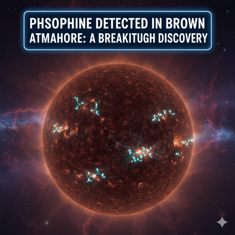 Phosphine Detected in Brown Dwarf Atmosphere: A Breakthrough Discovery

