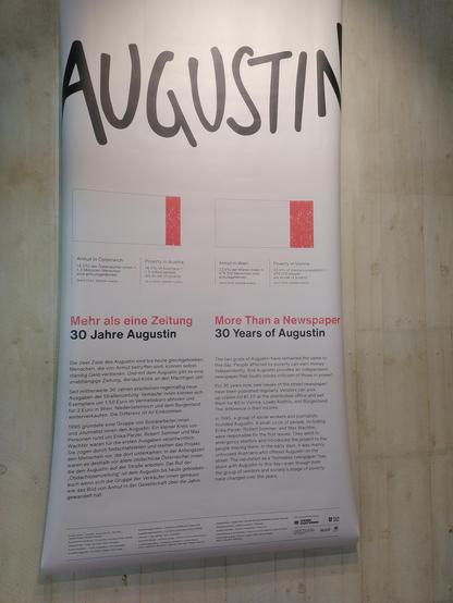 Einleitungstext der Augustin-Ausstellung