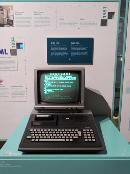 Eliza Terminal im Philips Museum in Eindhoven.