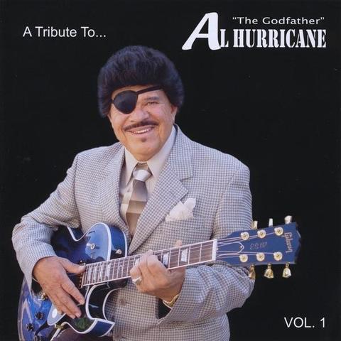 An image of the cover of the record album 'A Tribute To Al Hurricane - Live, Vol. 1' by Al Hurricane, Jr.