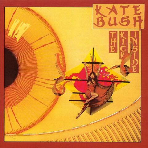An image of the cover of the album 'The Kick Inside' by Kate Bush