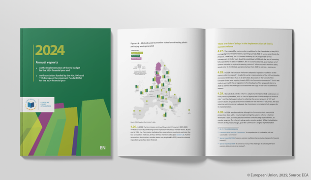 European Court of Auditors' Annual Report on the EU finances for 2024