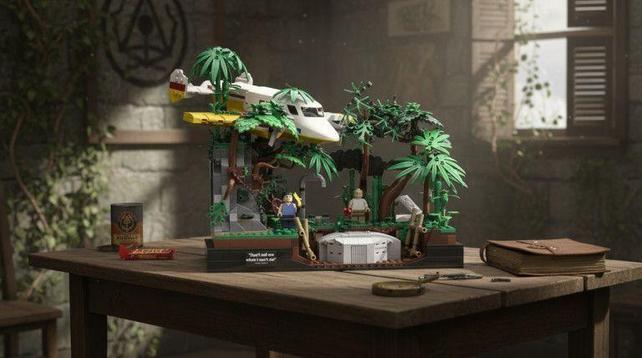 LOST Fans Celebrate 20th Anniversary With LEGO® Ideas Diorama of Hatch and Beechcraft