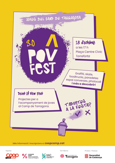3a edició de la POV Fest a la Plaça del Centre Cívic de Torreforta