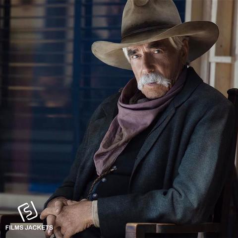  1883 Sam Elliott Black Coat