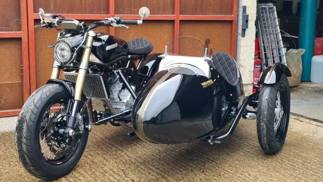 CCM Motorcycles may have gone into administration over the summer, but that hasn't stopped Watsonian producing a fitting kit to allow you to attach a sidecar to the retro-styled Spitfire Bobber.