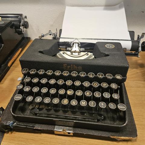 In a hole in the ground there lived a hobbit, typed on an old typewriter!