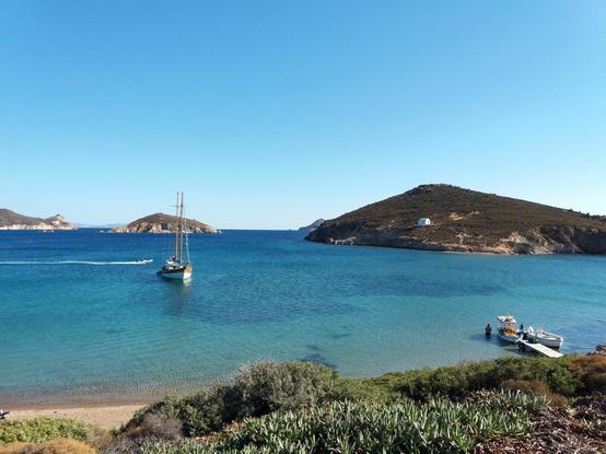 Patmos island, Aegean sea
