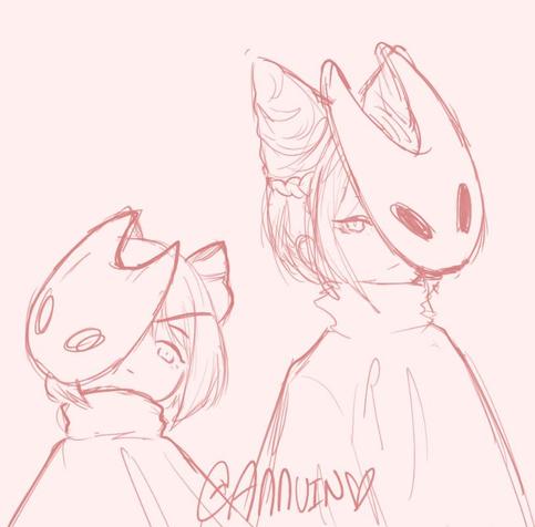 with masks