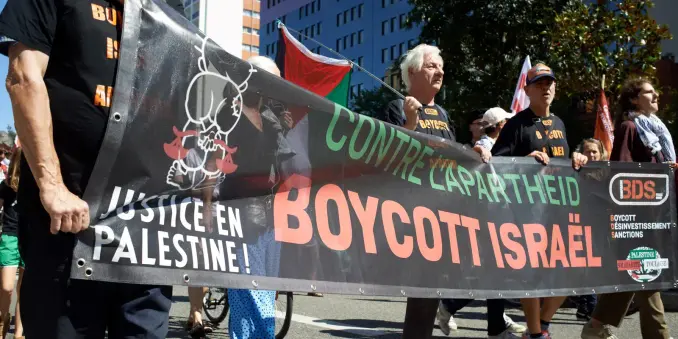 CONTRE L'APARTHEID : BOYOTT ISRAEL

JUSTICE EN PALESTINE !
