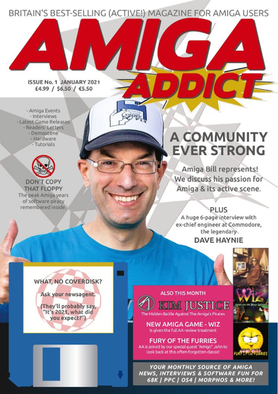 Amiga Addict Issue 1 cover