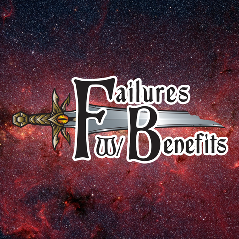 An image of a star scape with text reading "Failures W/ Benefits" on top of a shattered sword. Hey D&D fans! Tune in Wednesday 10/15 at 7:30pm PST for the LIVE Stream debut of our homebrew D&D campaign: Failures With Benefits!Follow us here as well as on IG, TT, YouTube, & Bluesky for news/updates and be sure to check us out next week — we’ll see you there!