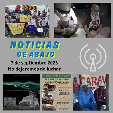 Noticias de abajo 7 de septiembre 2025

https://wp.me/p6BKO7-3LK

https://wacha.punks.cc/w/u4hjSds86d6yf8oNtYWbvu1gXQ

https://youtu.be/CVVyxE1

https://go.ivoox.com/rf/160355982


https://wp.me/p6BKO7-3LK
#radio #medioslibres #noticiero 