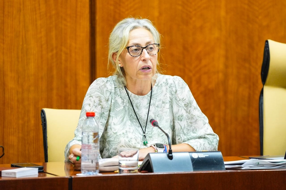 Dimiteix la consellera de Salut andalusa, Rocío Hernández, pel desgavell en el cribratge de càncer de mama (Joaquín Corchero/Parlament d'Andalusia)
