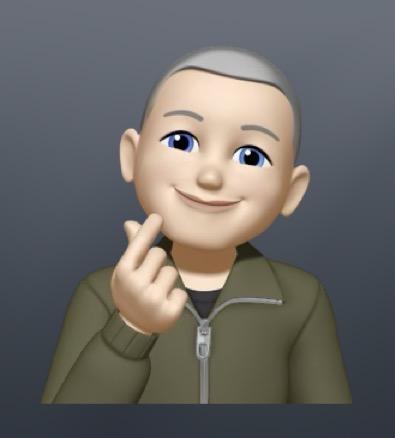 Memoji de Apple, šalje srculence. 