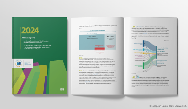 European Court of Auditors' Annual Report on the EU finances for 2024