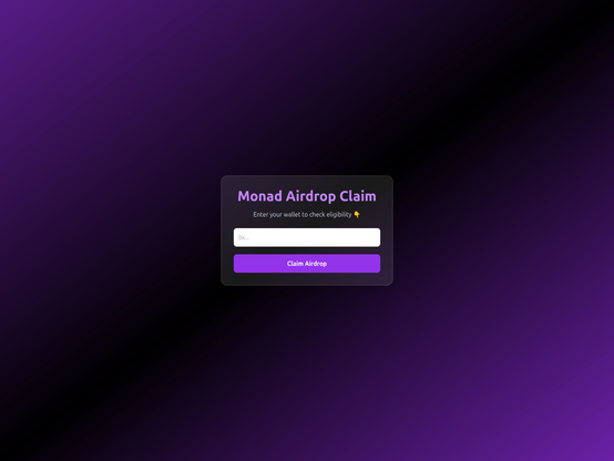 Screenshot of phishing site