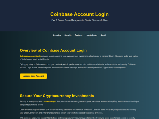 Screenshot of phishing site