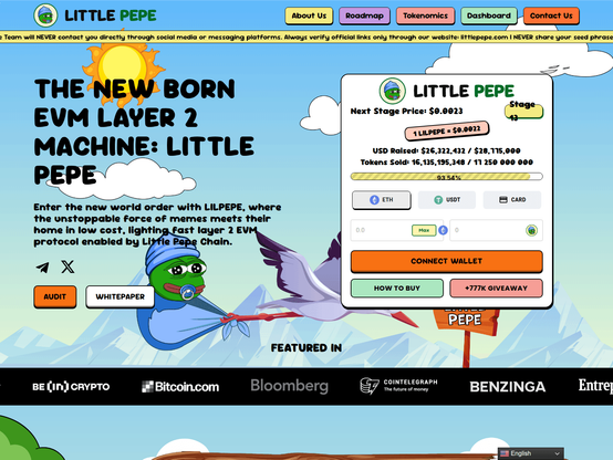 Screenshot of phishing site